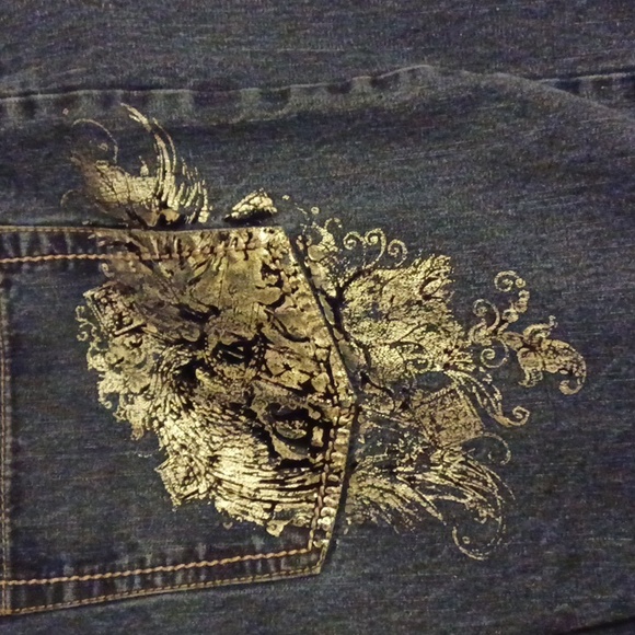 Karl Kani Gold Jeans - Picture 7 of 8